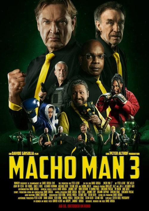 Macho Man 3 2024 official movie poster