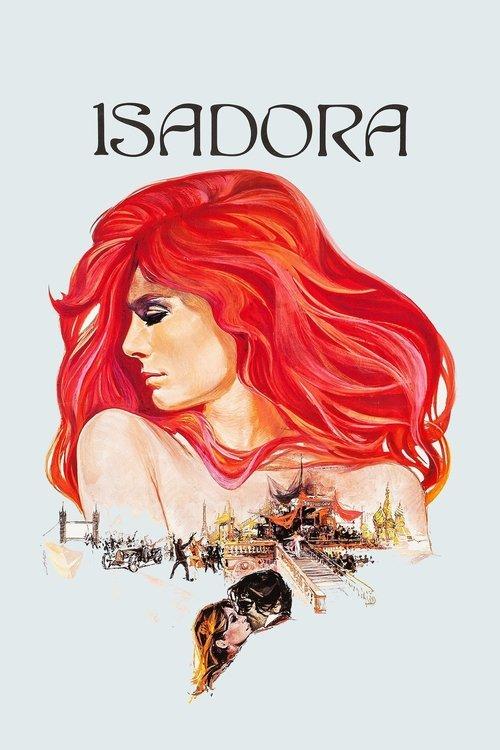 Isadora 1968 official movie poster