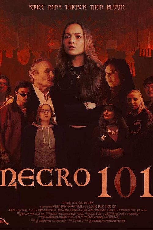 Necro 101 2024 official movie poster