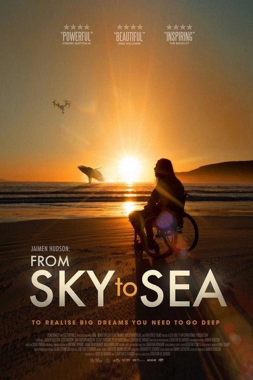 Jaimen Hudson: From Sky to Sea 2021 official movie poster