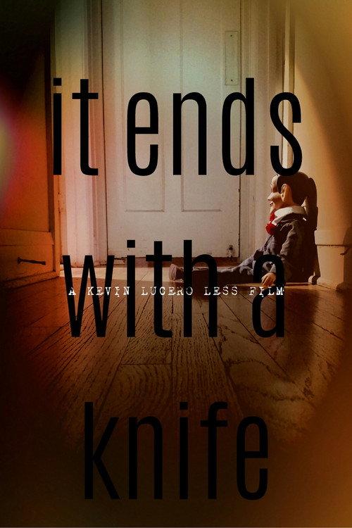 It Ends With A Knife 2020 official movie poster