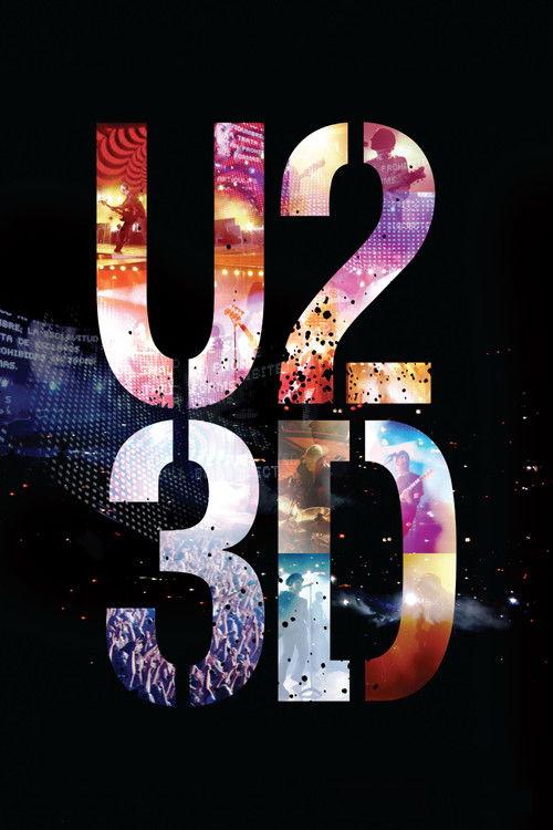 U2 3D 2008 official movie poster