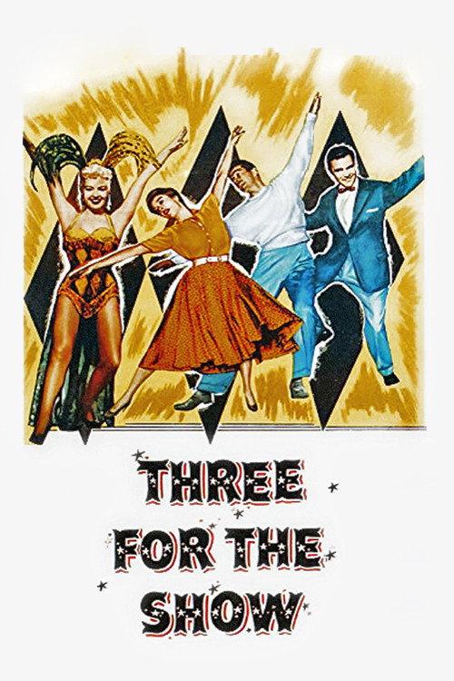 Three for the Show 1955 official movie poster