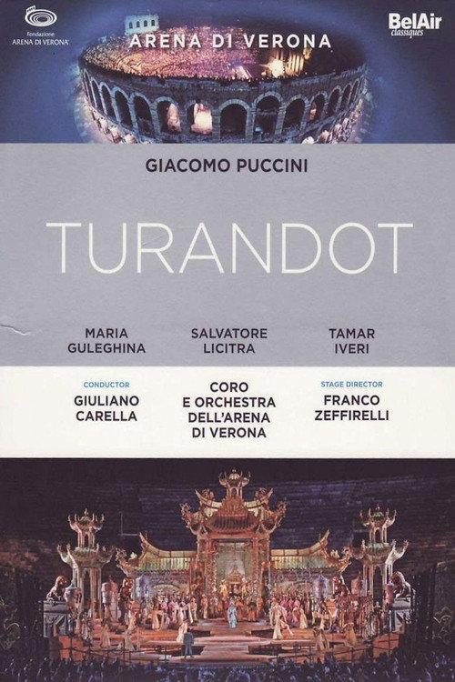 Turandot - Puccini - Live from Verona 2011 official movie poster