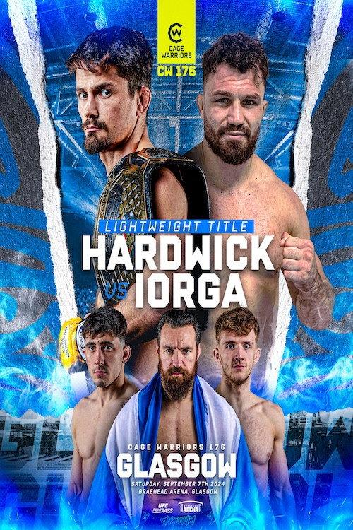 Cage Warriors 176: Glasgow 2024 official movie poster