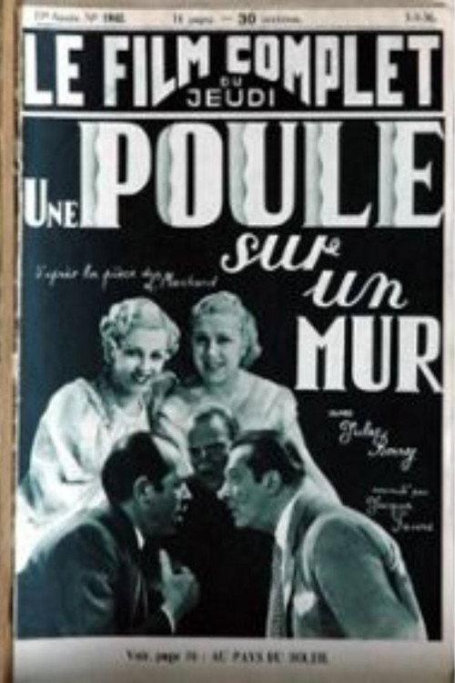 A Hen on a Wall 1936 official movie poster