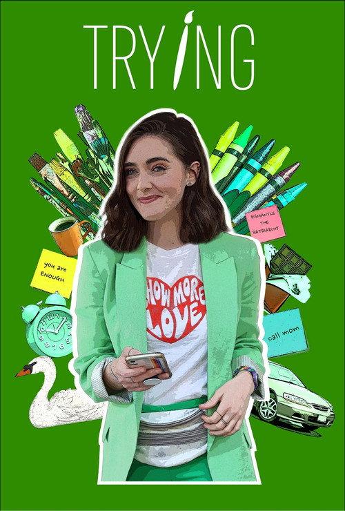 Trying 2021 official movie poster
