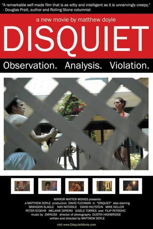 Disquiet 2006 official movie poster
