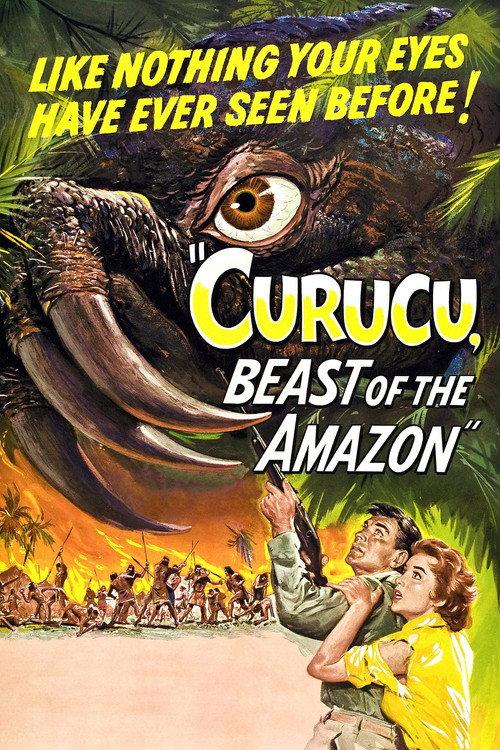 Curucu, Beast of the Amazon 1956 official movie poster