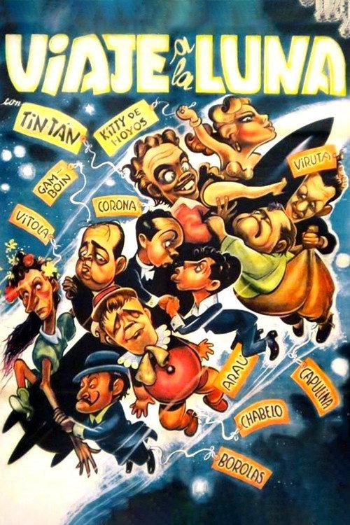 Trip to the Moon 1958 official movie poster
