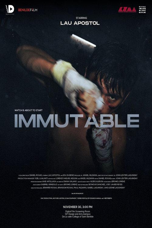 Immutable 2023 official movie poster