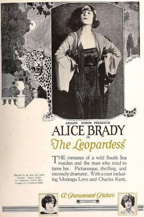 The Leopardess 1923 official movie poster