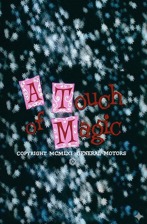 A Touch of Magic 1961 official movie poster