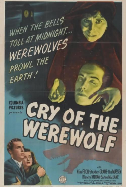 Cry of the Werewolf 1944 official movie poster