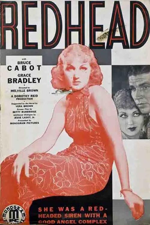 Redhead 1934 official movie poster