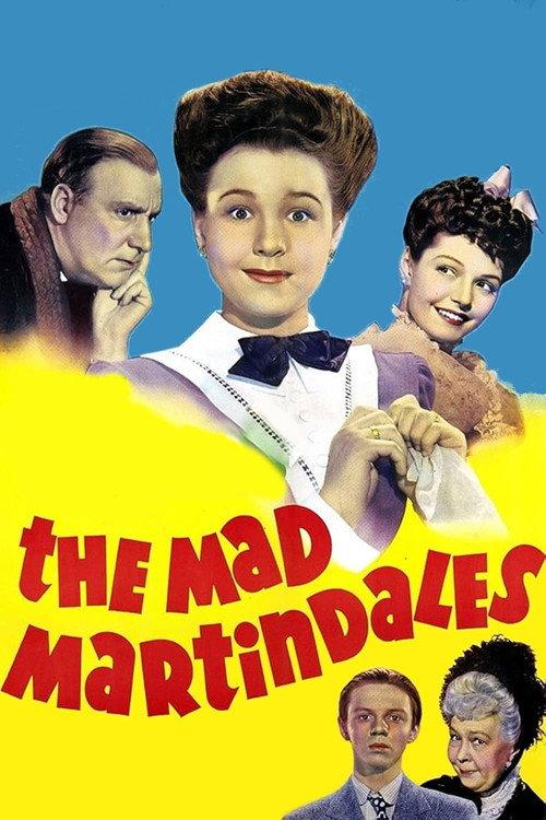 The Mad Martindales 1942 official movie poster