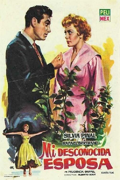 Mi desconocida esposa 1958 official movie poster