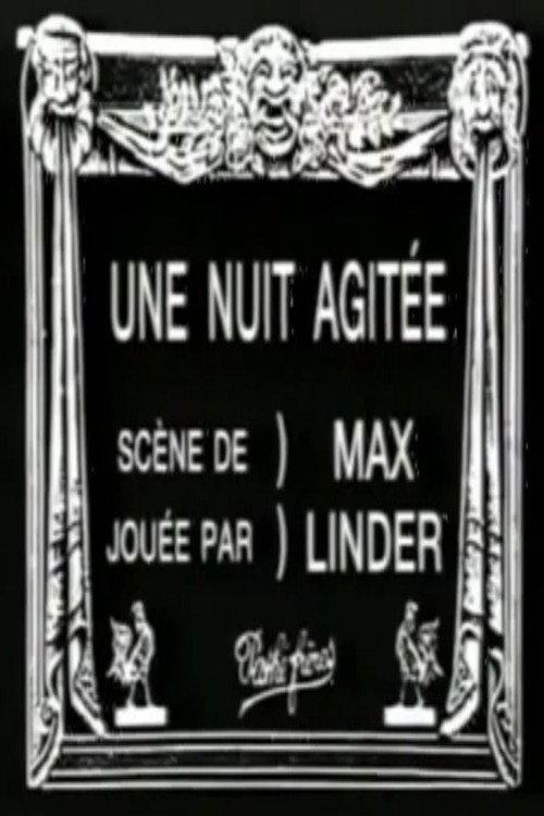 An Agitated Night 1912 official movie poster