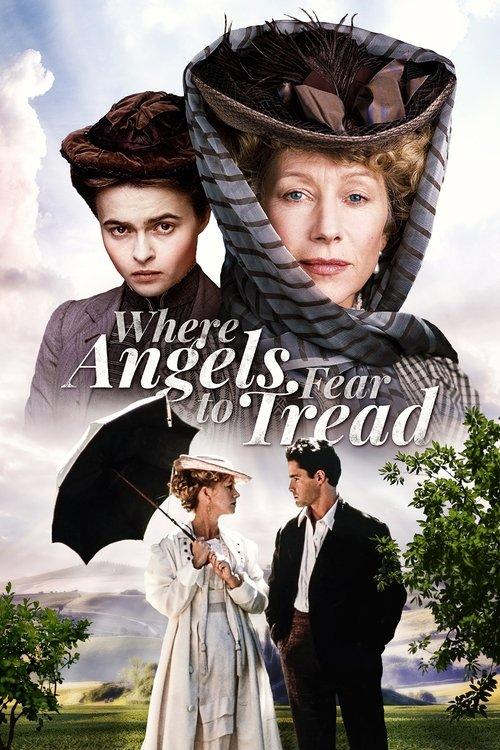 Where Angels Fear to Tread 1991 official movie poster