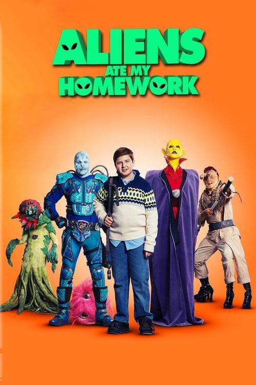 Aliens Ate My Homework 2018 official movie poster
