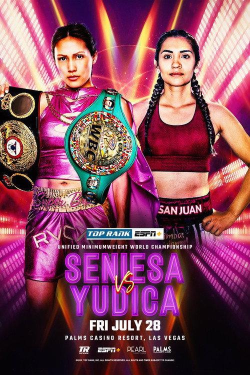 Seniesa Estrada vs. Leonela Yudica 2023 official movie poster