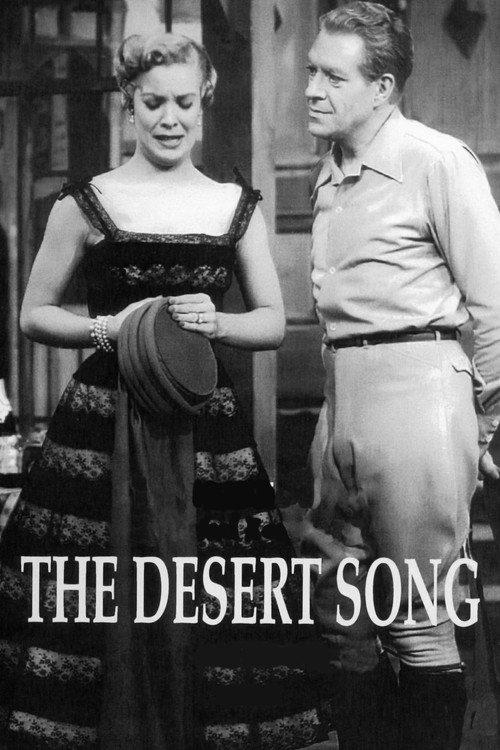 The Desert Song 1955 official movie poster