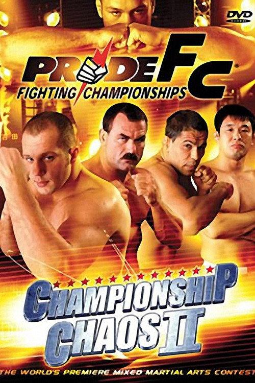 Pride 23: Championship Chaos 2 2002 official movie poster