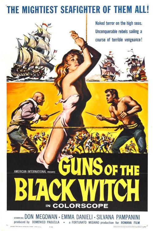 Guns of the Black Witch 1961 official movie poster