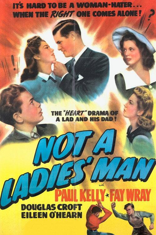 Not a Ladies' Man 1942 official movie poster