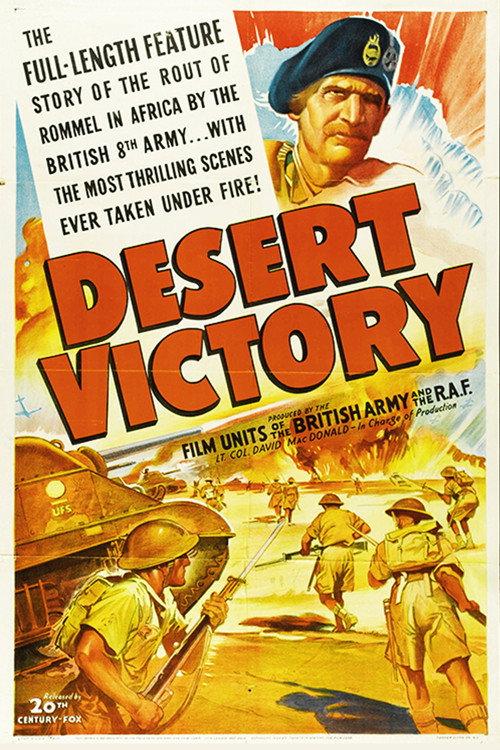 Desert Victory 1943 official movie poster
