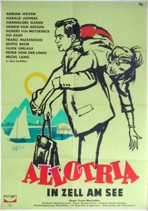 Allotria in Zell am See 1963 official movie poster