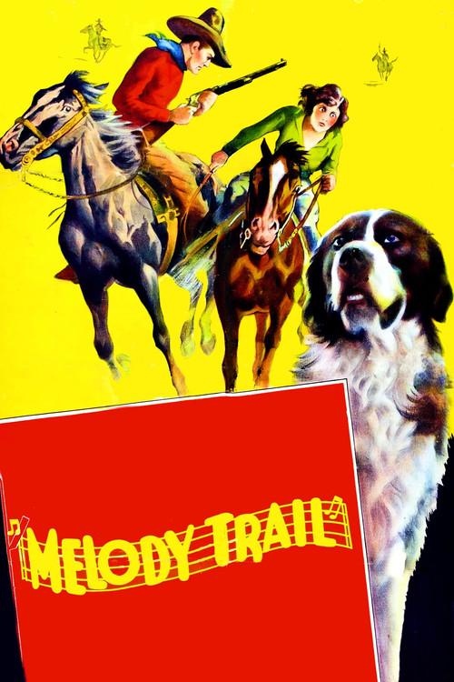 Melody Trail 1935 official movie poster