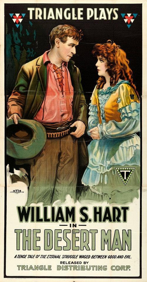 The Desert Man 1917 official movie poster