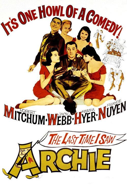 The Last Time I Saw Archie 1961 official movie poster
