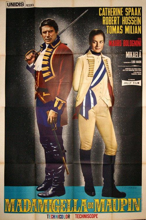 Mademoiselle de Maupin 1966 official movie poster