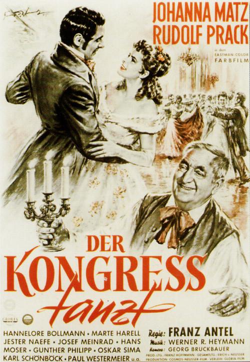 The Congress Dances 1955 official movie poster