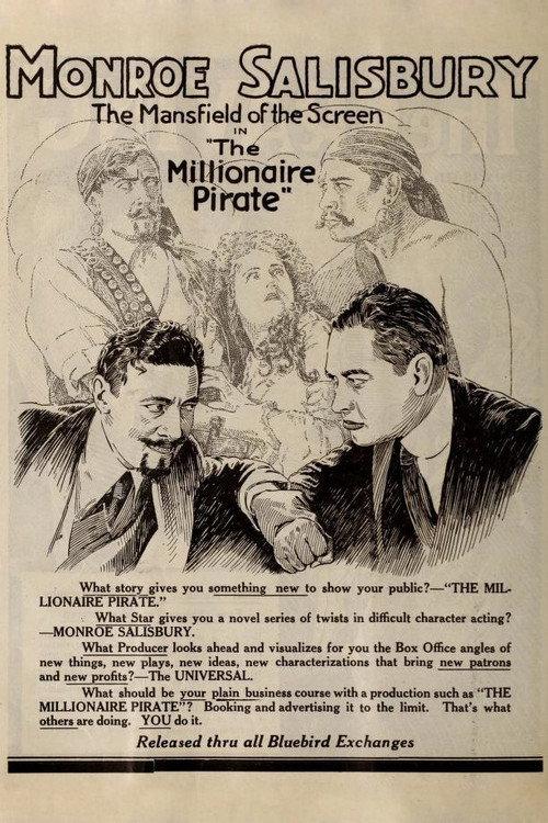 The Millionaire Pirate 1919 official movie poster