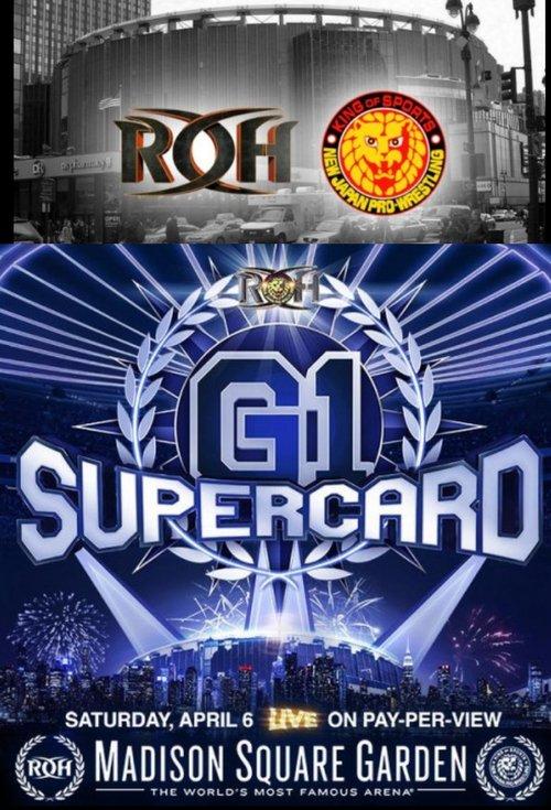 ROH & NJPW: G1 Supercard 2019 official movie poster