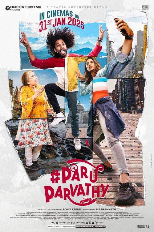 Paru Parvathy 2025 official movie poster