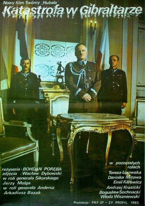 Katastrofa w Gibraltarze 1983 official movie poster