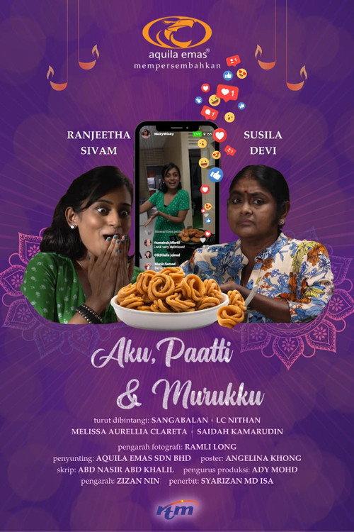 Aku, Paatti & Murukku 2022 official movie poster