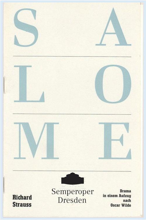 Salome 1988 official movie poster