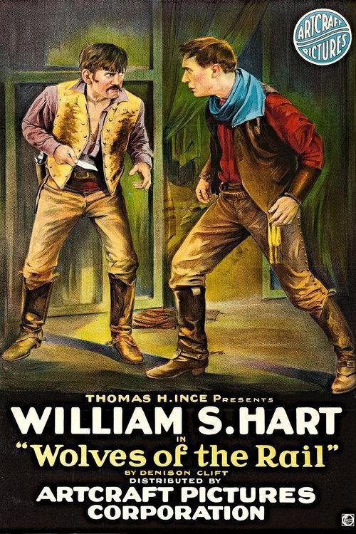 Wolves of the Rail 1918 official movie poster