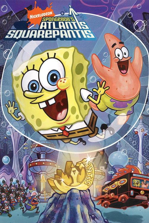 SpongeBob's Atlantis SquarePantis 2007 official movie poster
