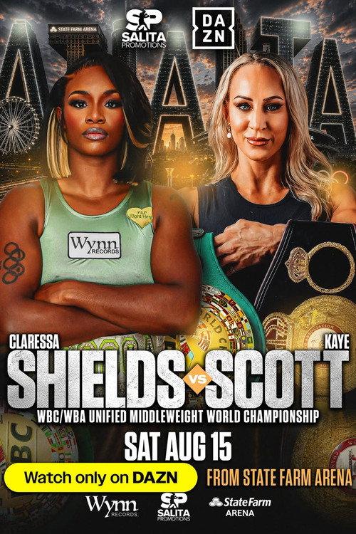 Claressa Shields vs. Kaye Scott 2026 official movie poster