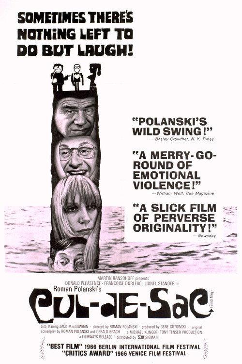 Cul-de-sac 1966 official movie poster
