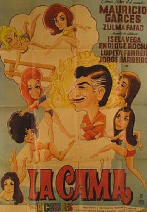 La Cama 1968 official movie poster