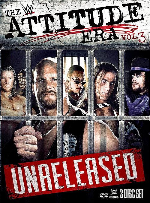 WWE: Attitude Era: Vol. 3 Unreleased 2016 official movie poster