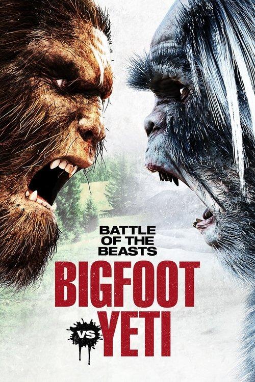 Battle of the Beasts: Bigfoot vs. Yeti 2022 official movie poster