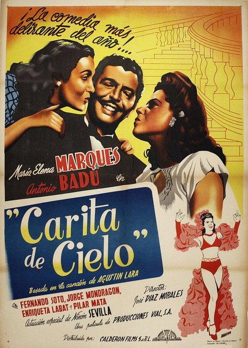 Carita de cielo 1947 official movie poster